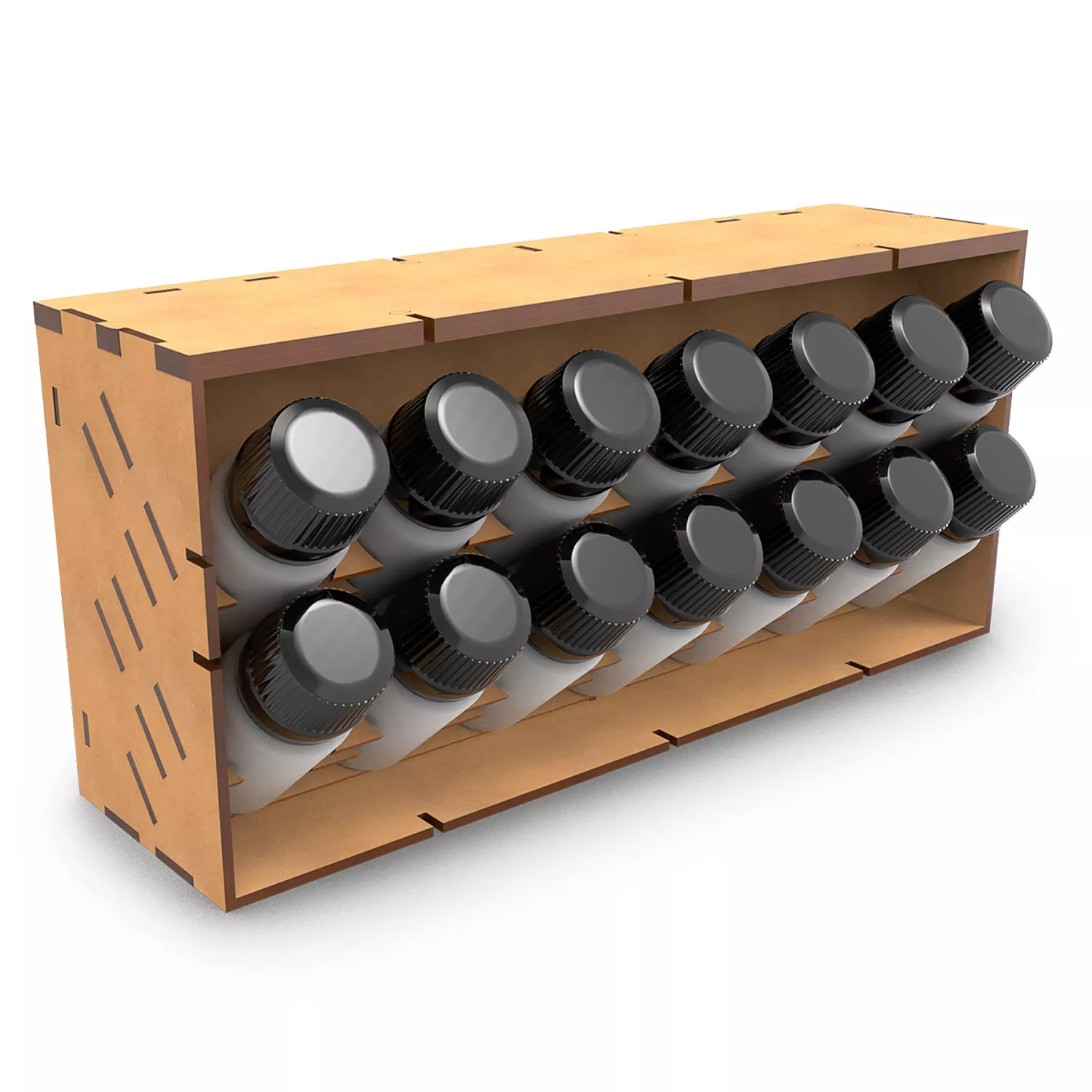 GSW 14173 Rack de rangement pour pots 30mm modulaire Lite