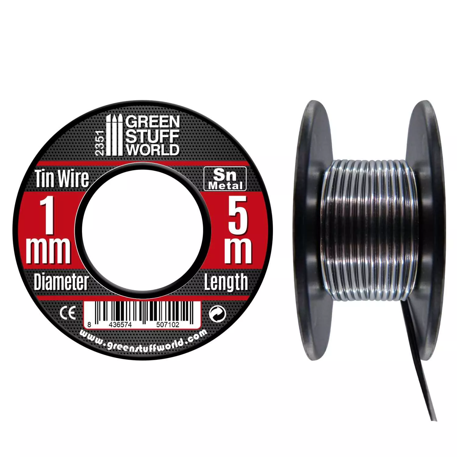 GSW 2351 Fil d'étain 1mm