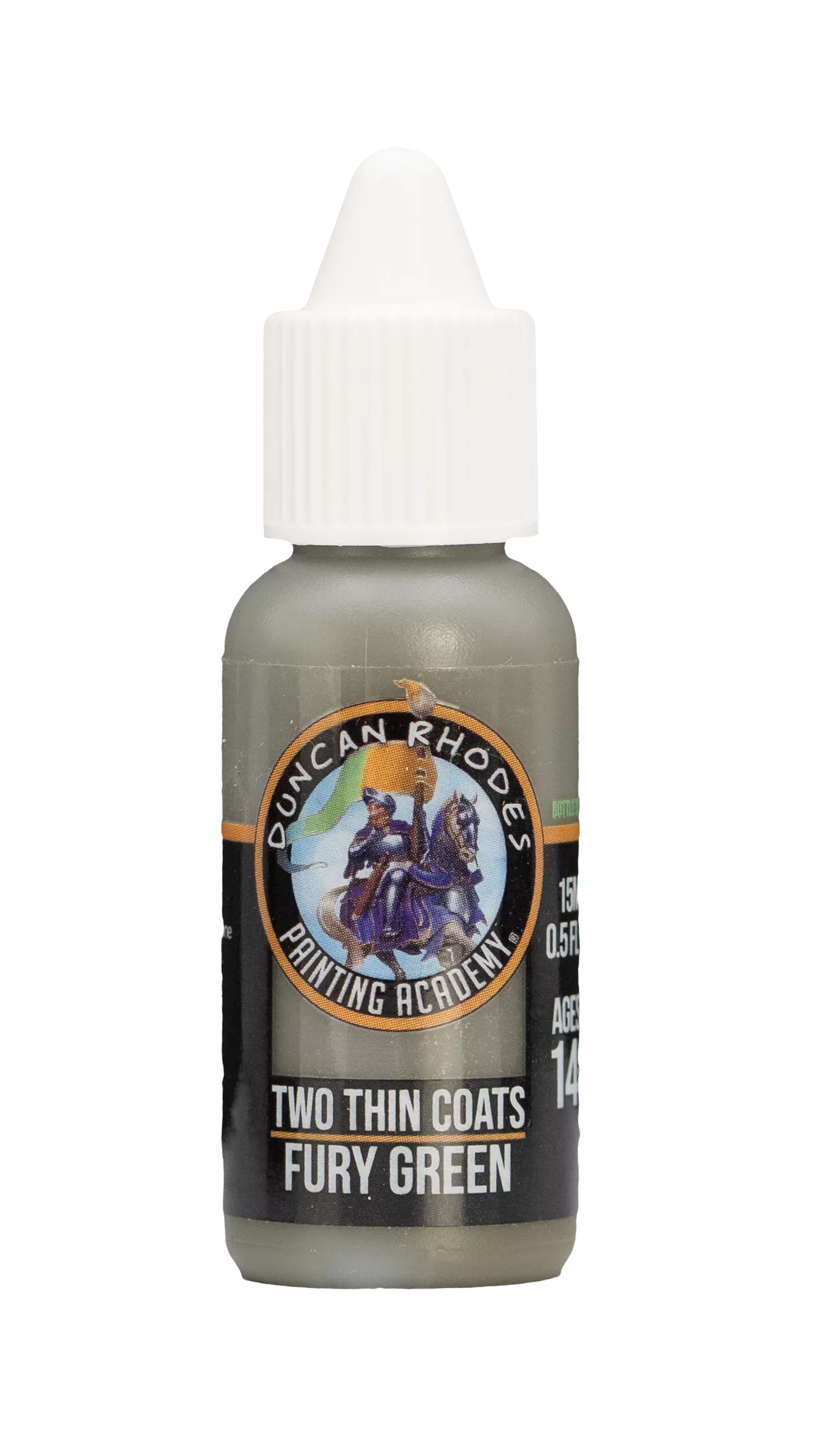 Two Thin Coats Fury Green 15ml