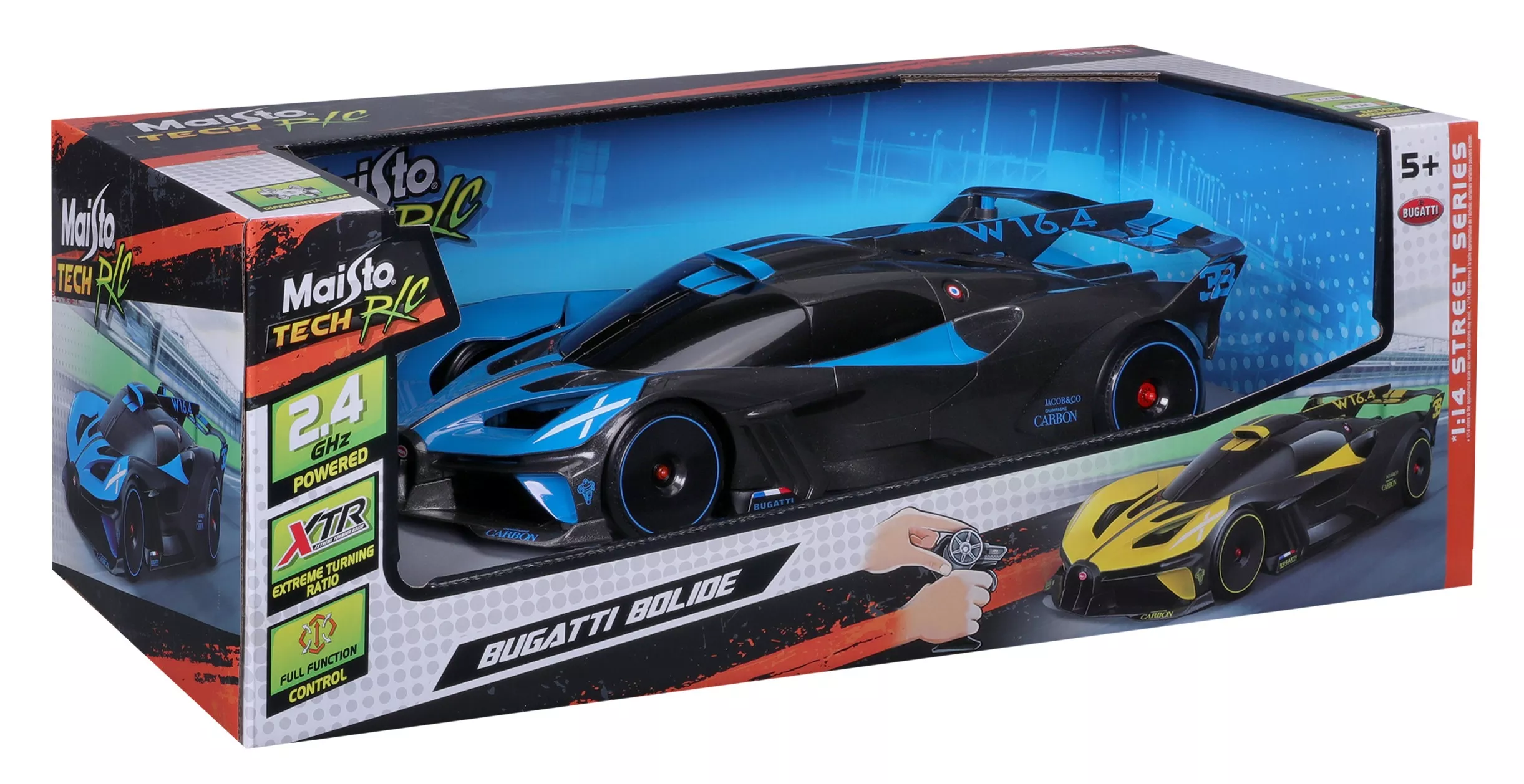 Maisto Tech 1/14 82816-B RC Bugatti Bolide 2.4Ghz
