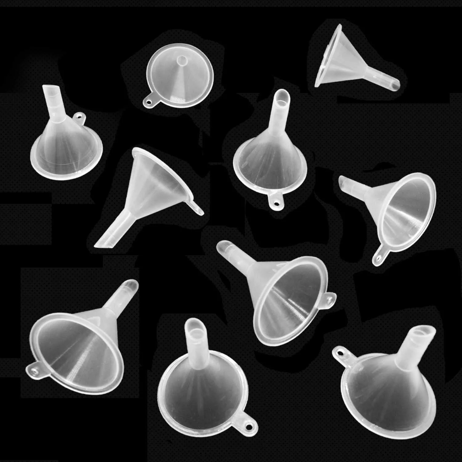 GSW 2196 Petits Entonnoirs en plastique Pack de x10
