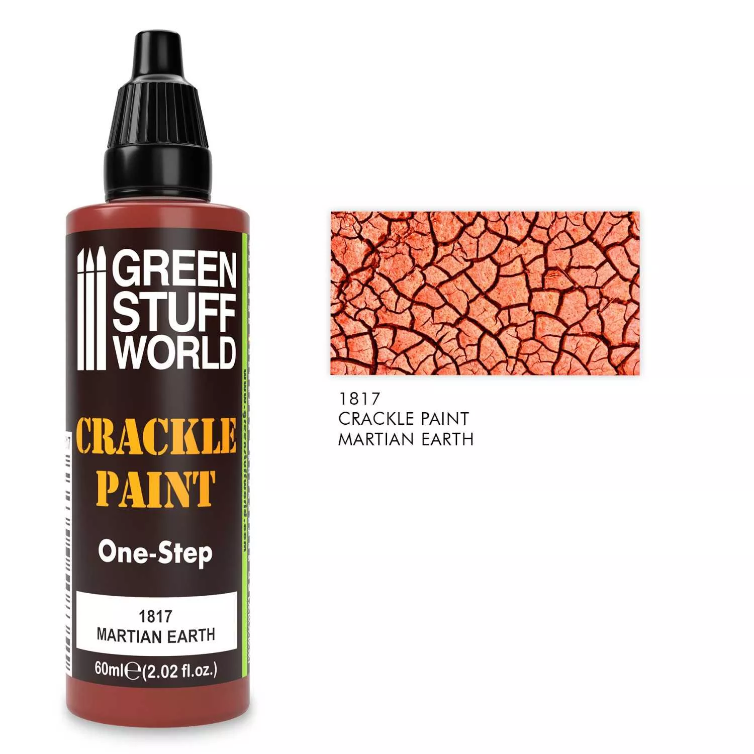 GSW 1817 Peinture Craquelure Martian Earth 60ml