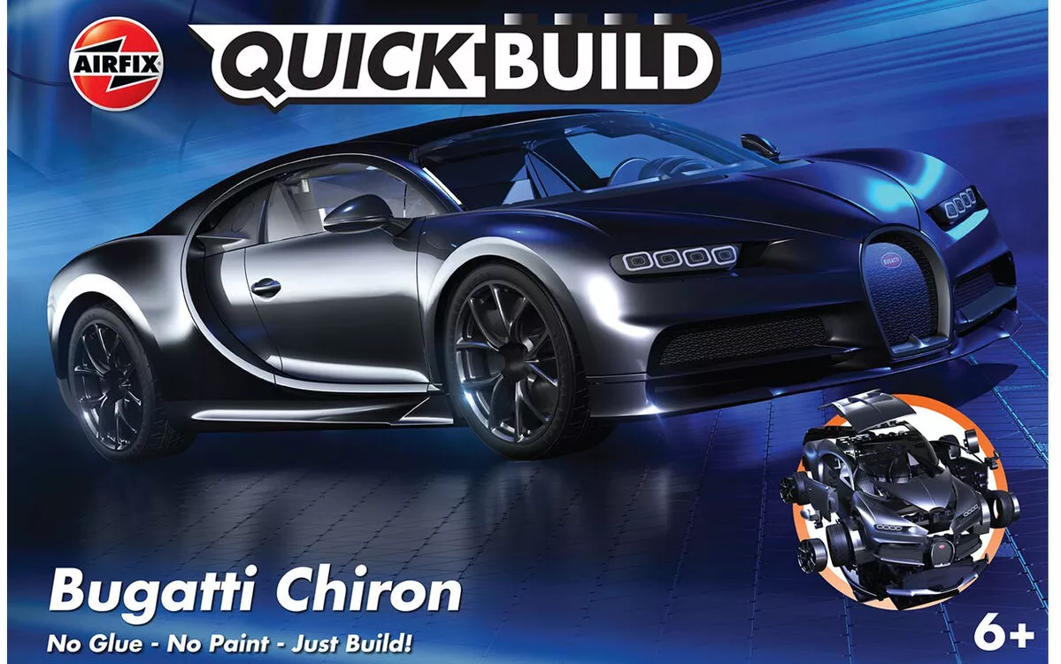 Airfix J6025  quick build, Bugatti Chiron
