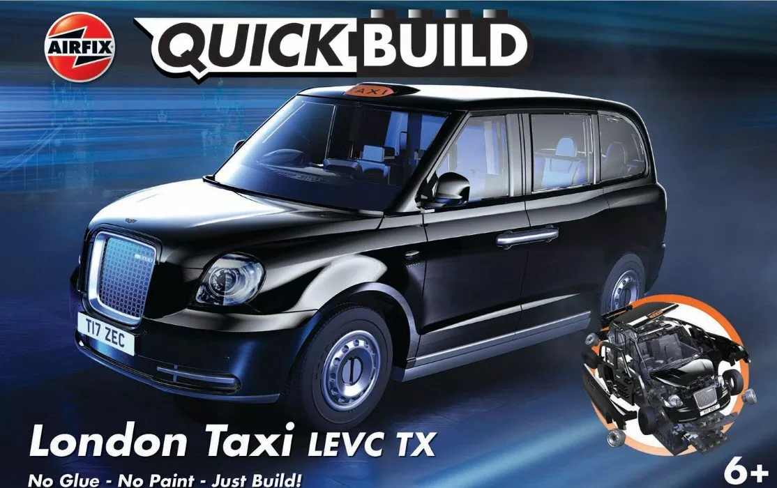 Airfix J6051 quick build, London taxi