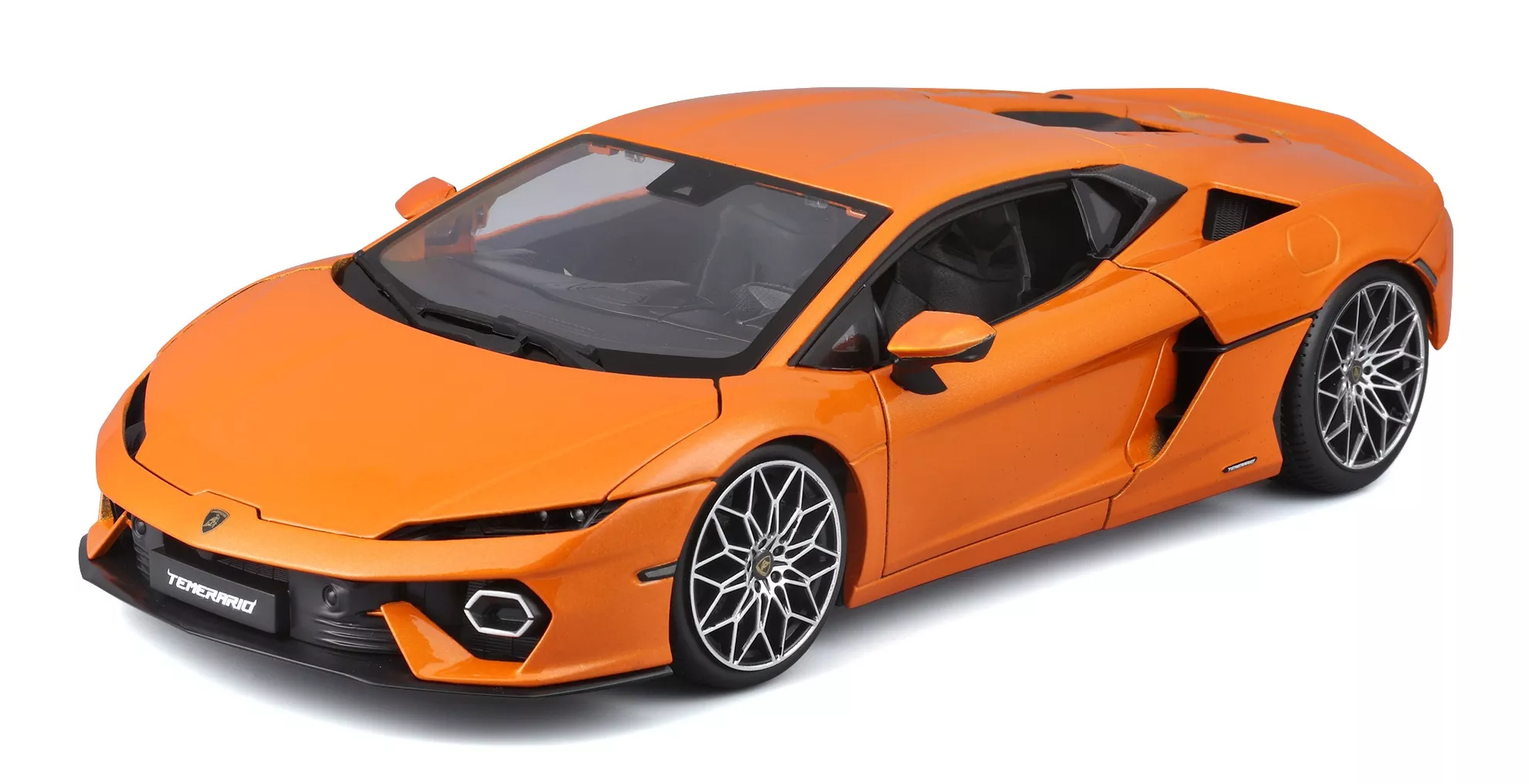 Burago 1811052-OR 1:18 Lamborghini Temerario orange