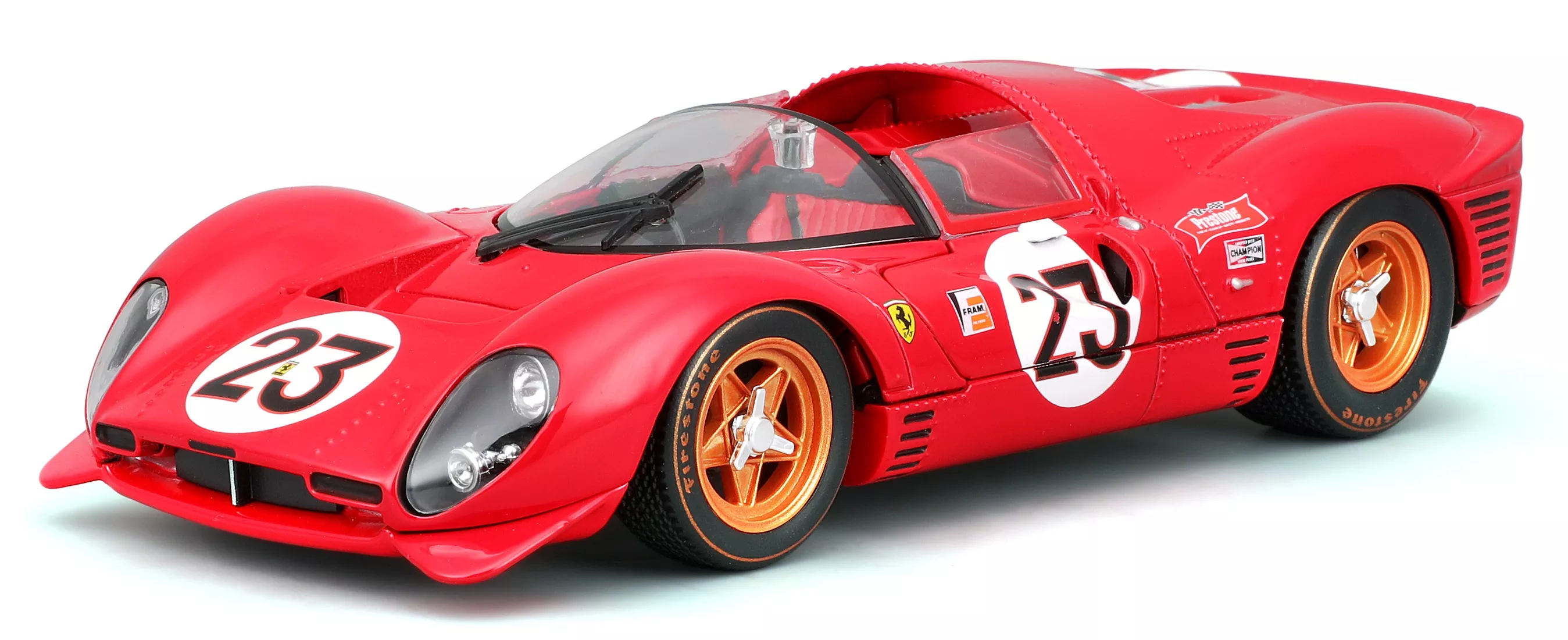 Burago 1826310-R 1:24 Ferrari Racing 330P4 Daytona 1967