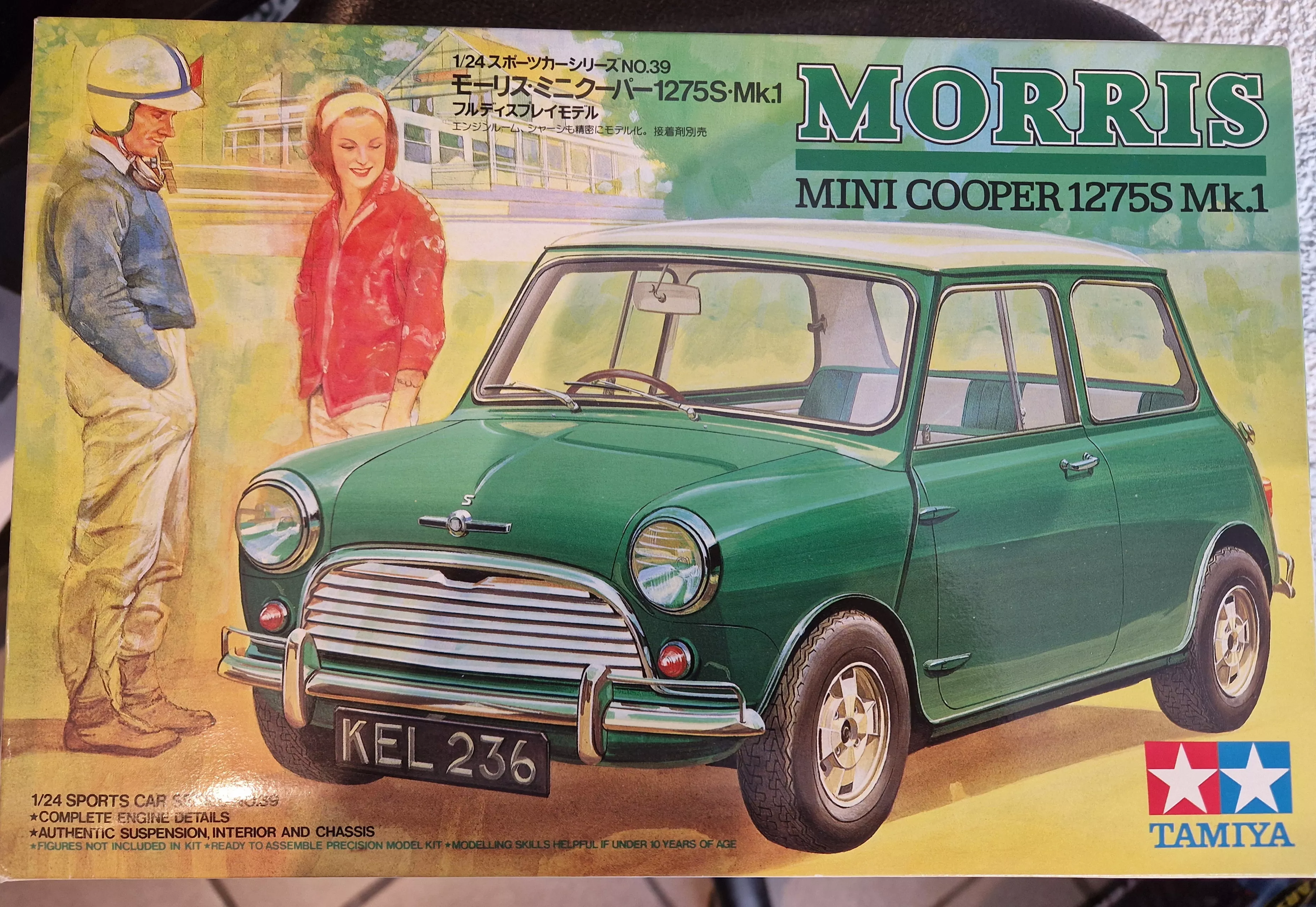 Tamiya 1:24 Morris Mini Cooper 1275S Mk.1