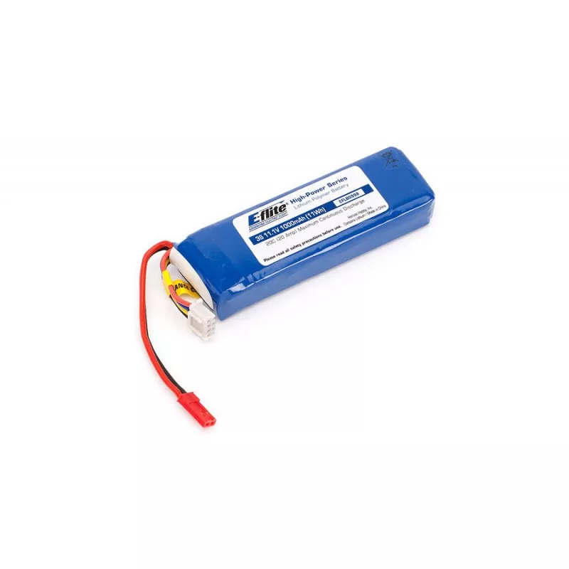 Blade EFLB 0998 Accu Li-Po 11,1 V 3S, 1000 mAh 20C, JST, BEC