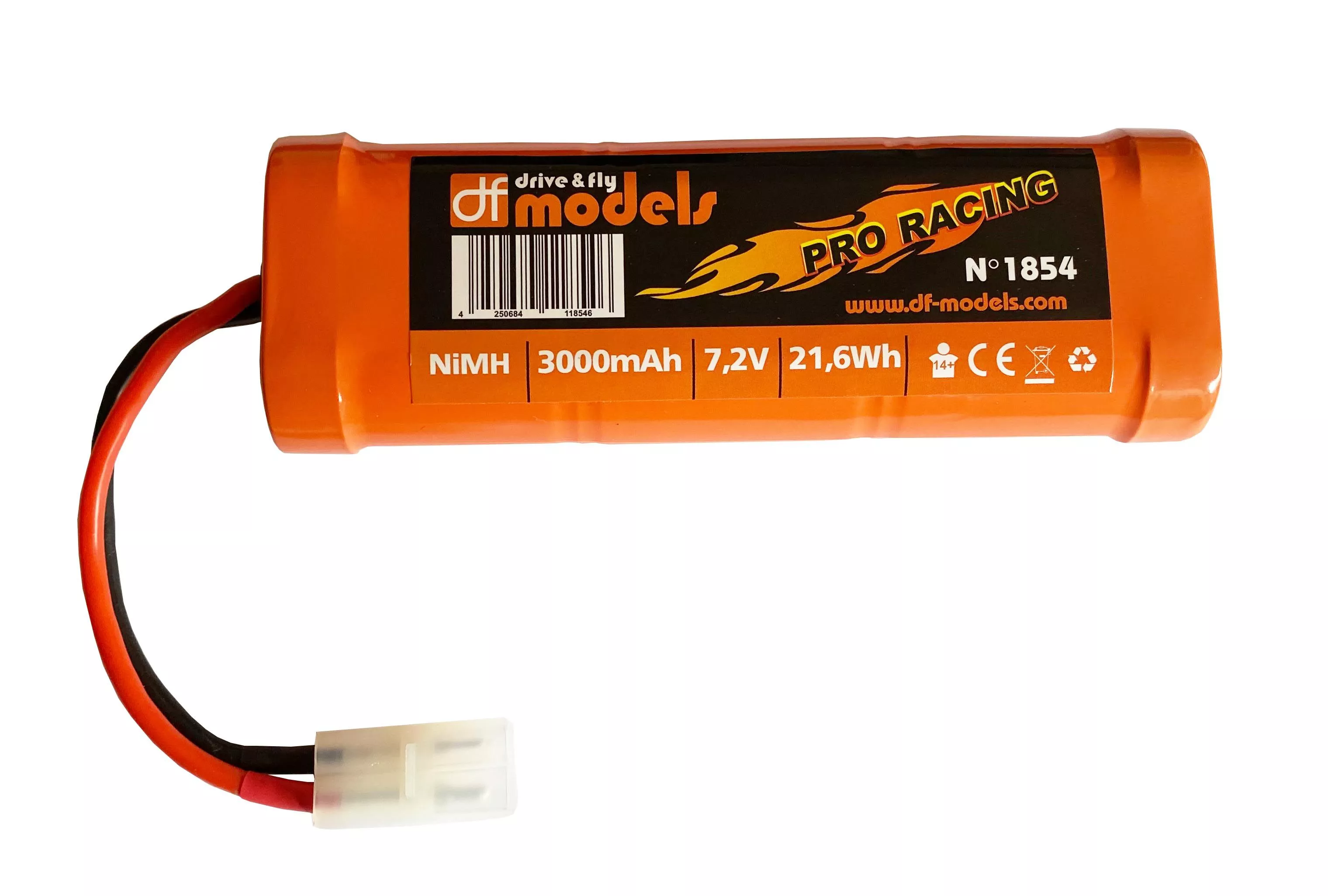 Df Models 1854 accu Ni-Mh 7,2V 3000 mAh