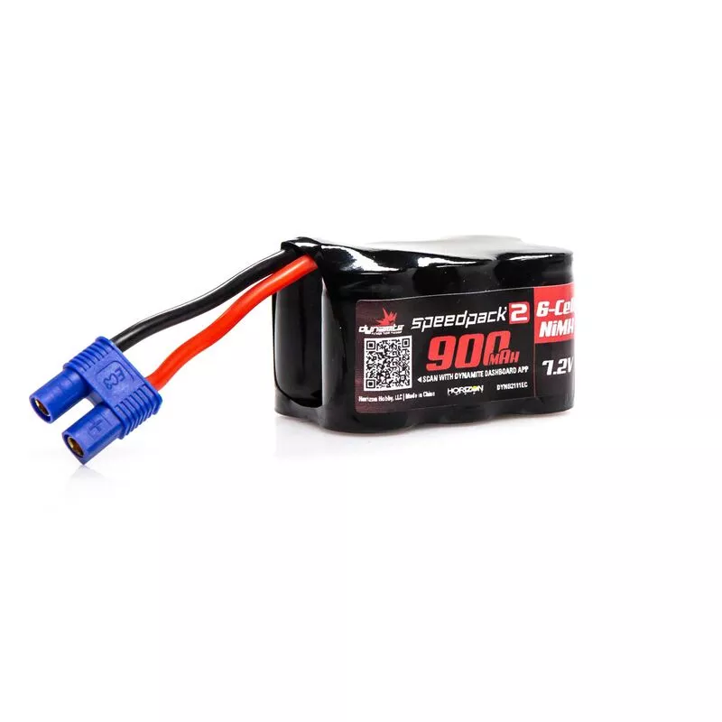 Dynamite DYNB2111EC accu Ni-Mh 7,2 V 900 mAh 6 éléments con. EC3