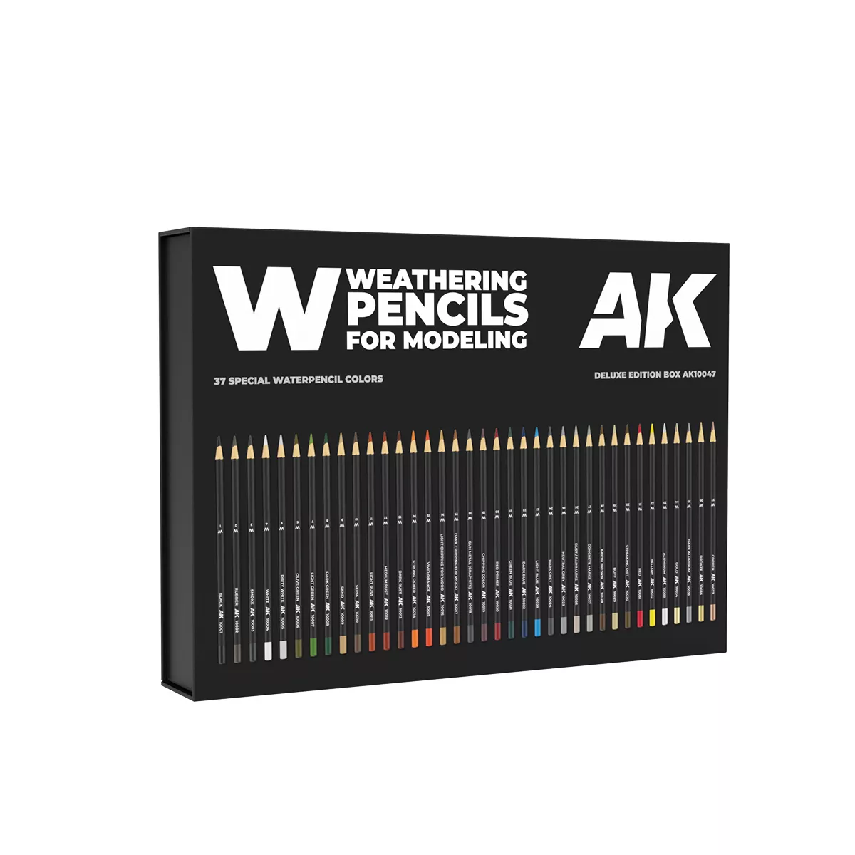 AK Interactive Crayons Weathering pour le modélisme 37 couleurs