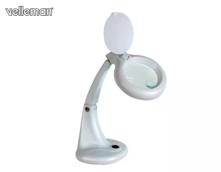 Velleman VTLAMP10 lampe avec loupe, 12 W. grossissement 3x 12 dioptries
