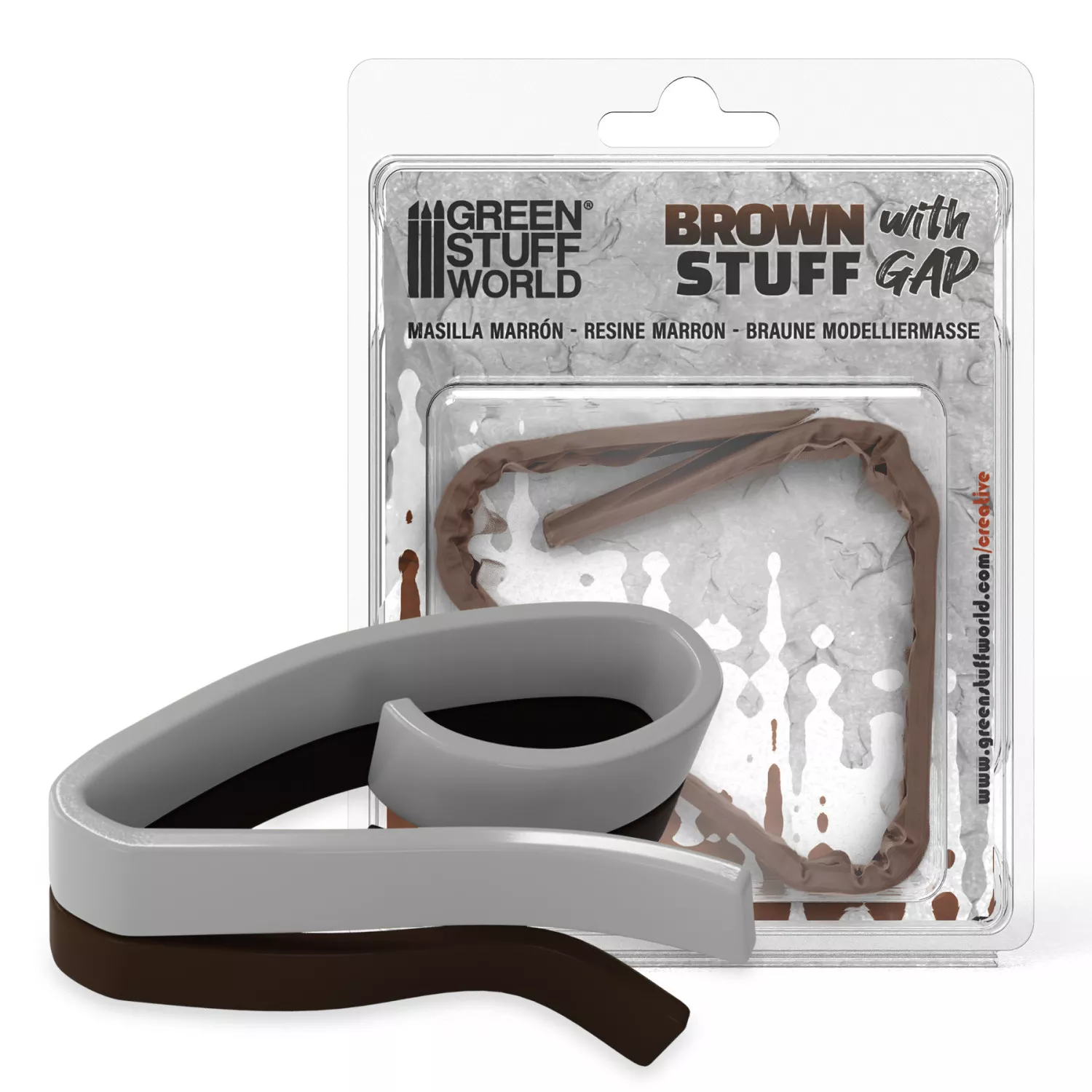 GSW 9226 Résine Bicomposants brune 30cm