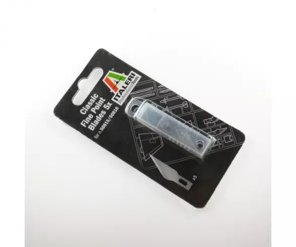 Italeri 50824 5 lames de rechange pour scalpèle 50815 & 50818