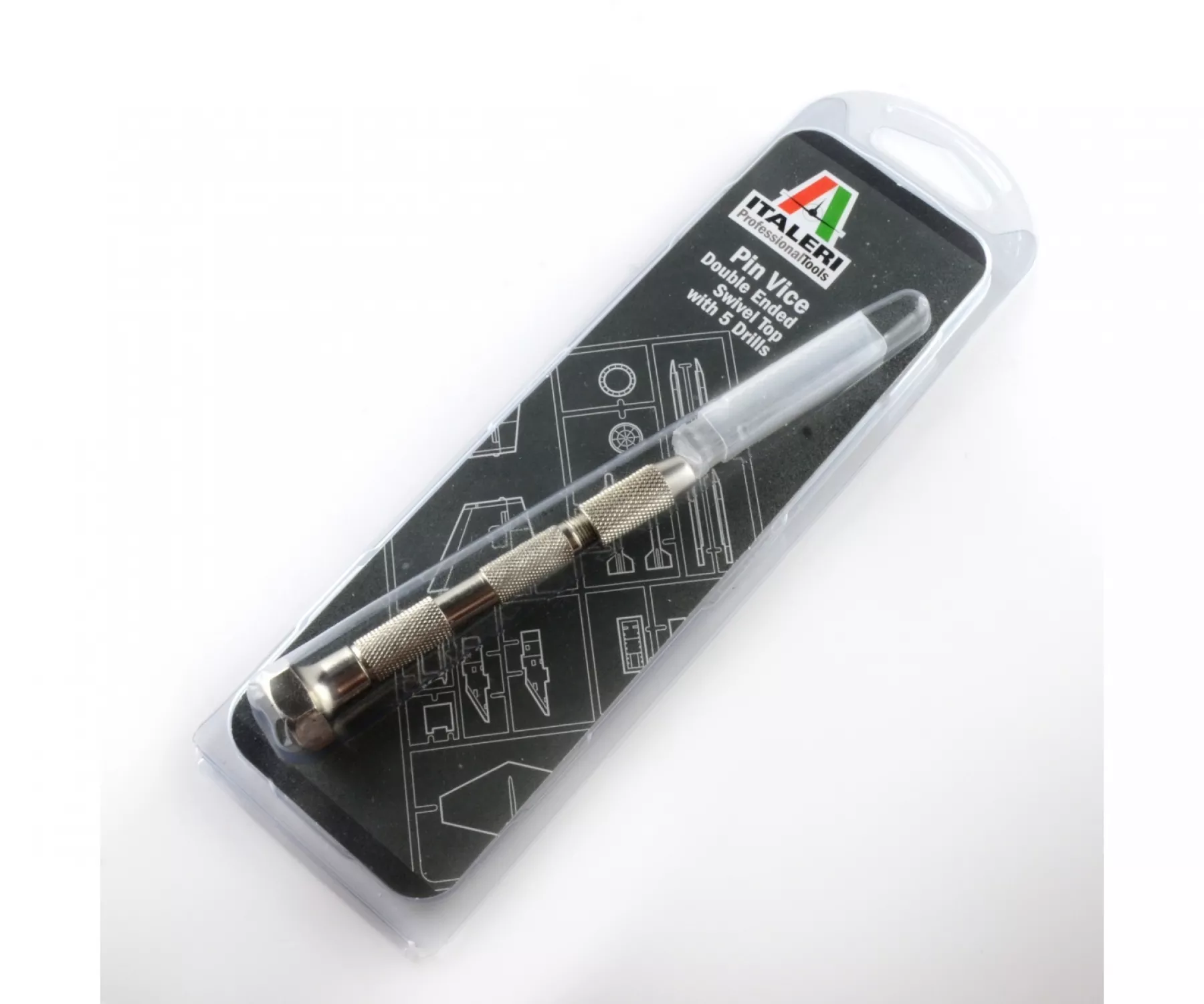 Italeri 50831 mini perceuse manuelle 0 à 1,2 mm  5 forêts fournis