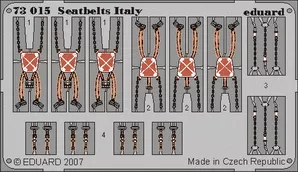 Eduard 73015 1/72 Seatbelts Italy WWII