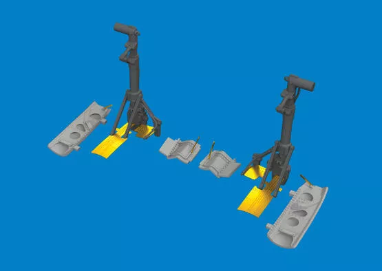 Eduard SIN648141 1/48 P-40E Essential - Kit Brassin d'amélioration