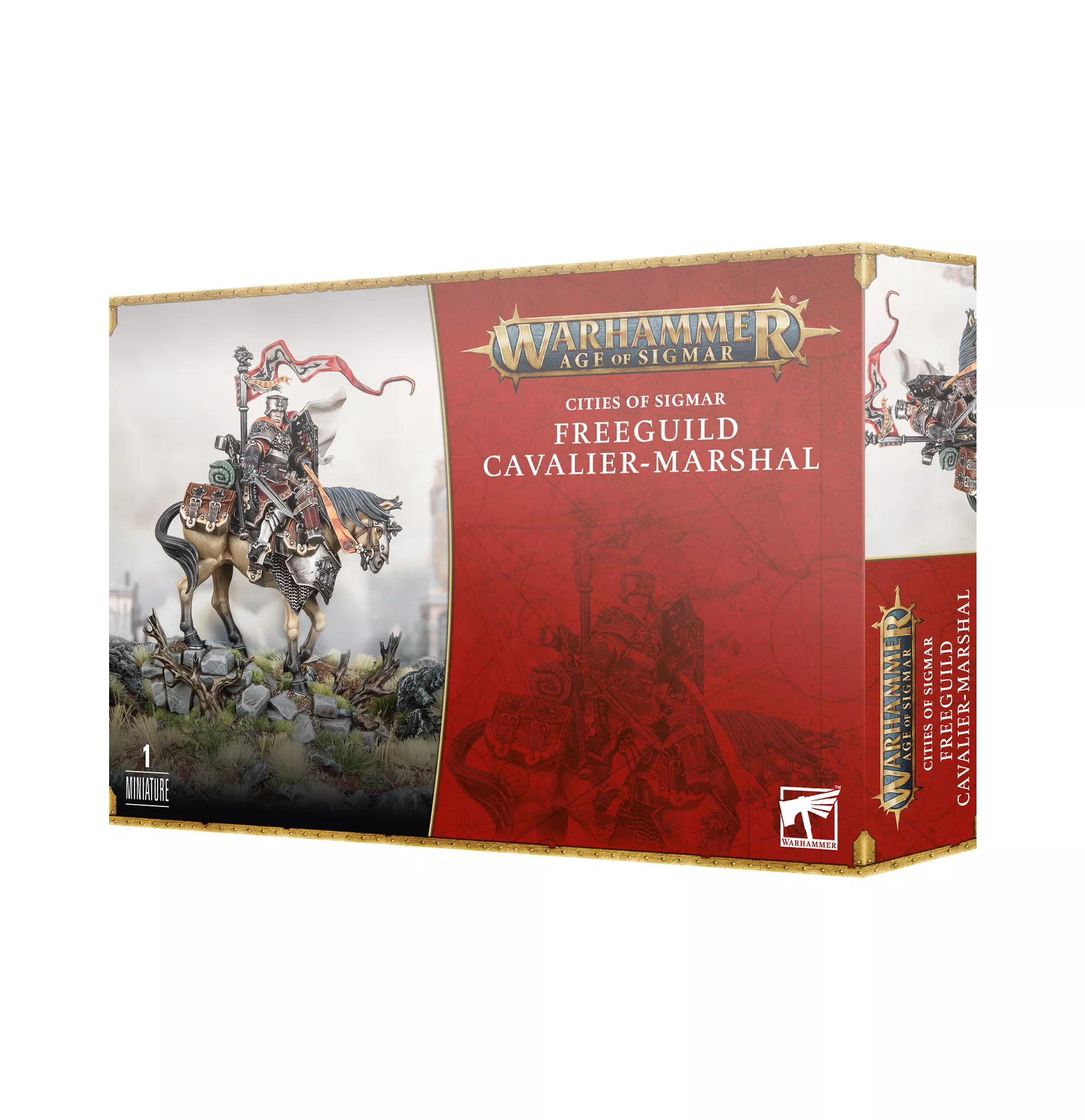 Age Of Sigmar Cities of Sigmar : Freeguild Cavalier-Marshal