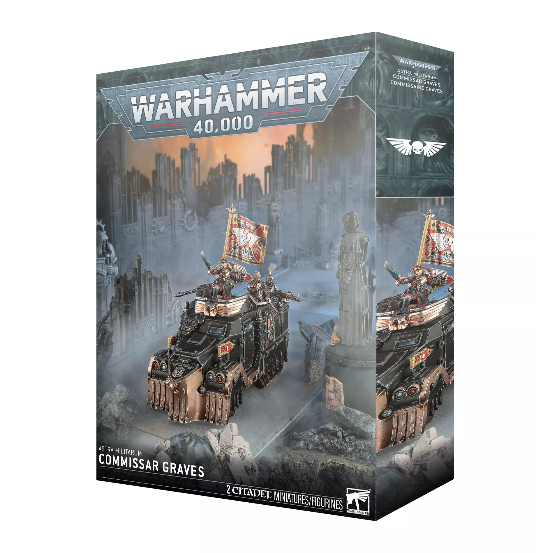 Warhammer 40 000 Astra Militarum : Commisaire Grave