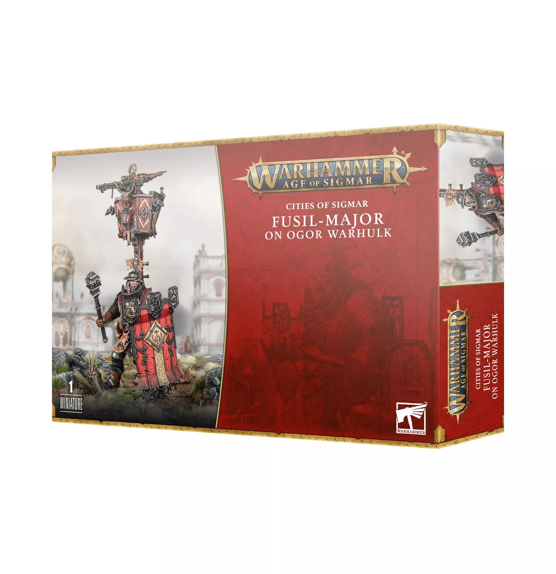 Age Of Sigmar Cities of Sigmar : Fusil-Major On Ogor Warhulk