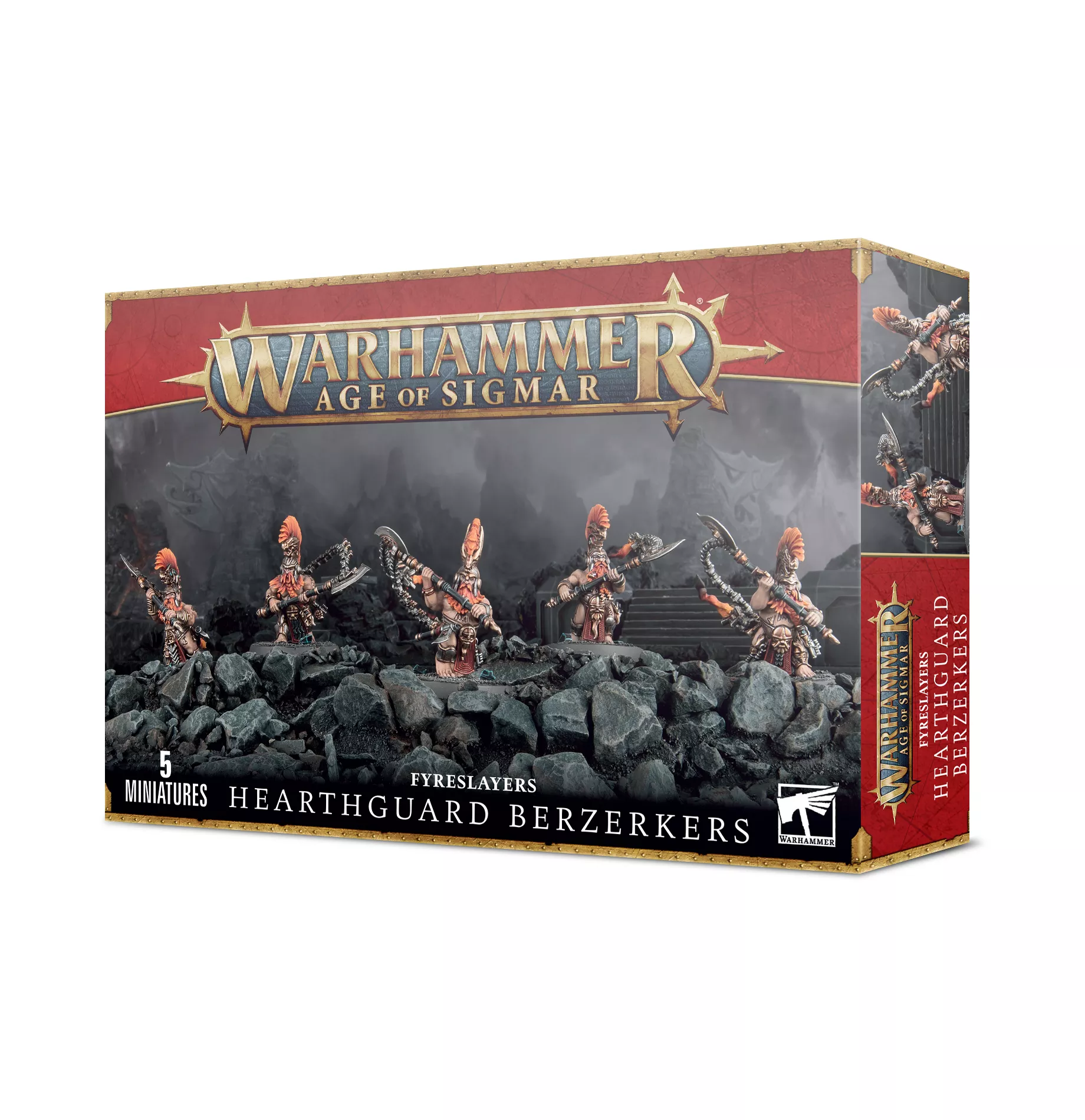 Age Of Sigmar Fyreslayers : Hearthguard Berzerkers