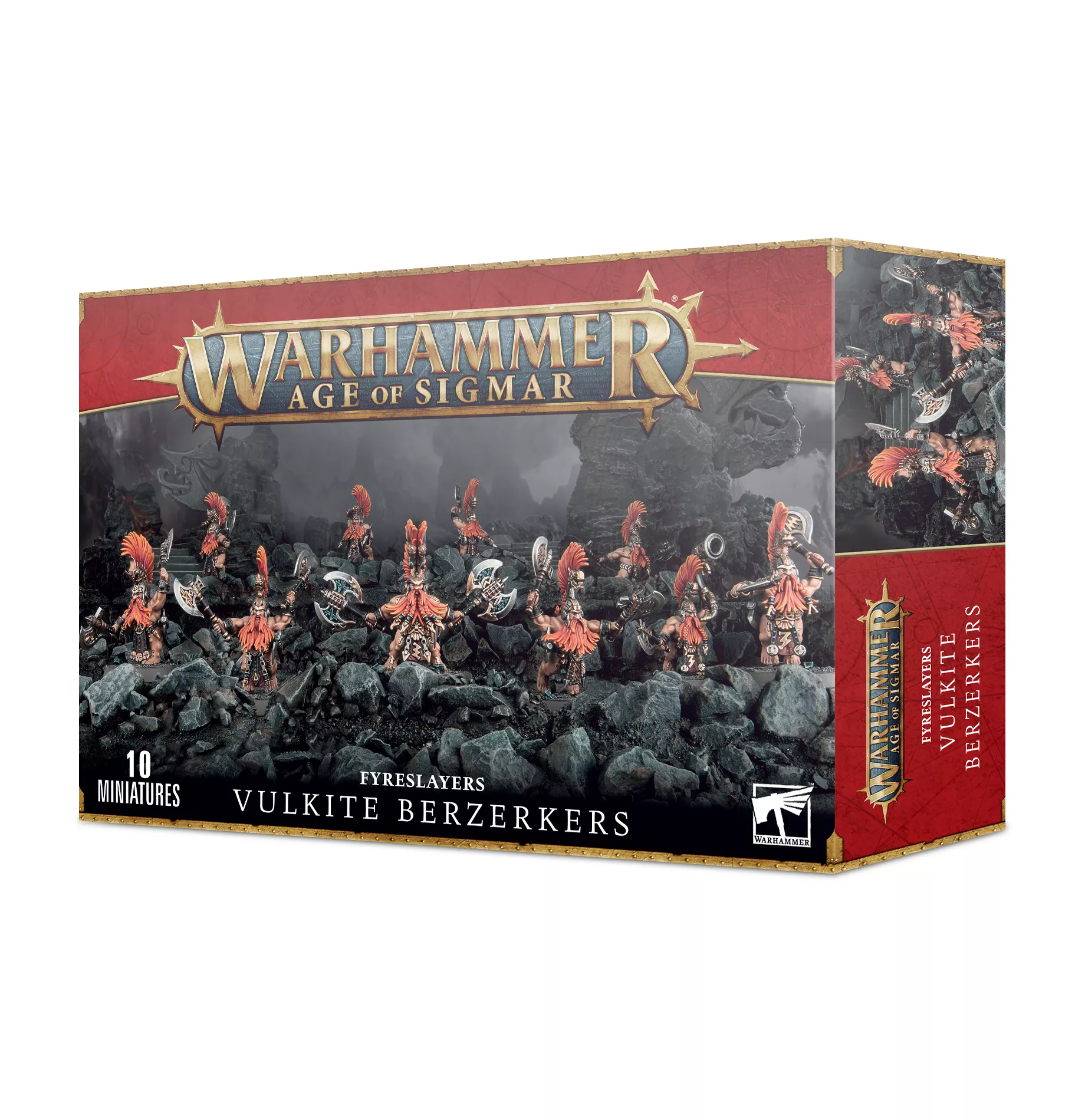 Age Of Sigmar Fyreslayers : Vulkite Berzerkers
