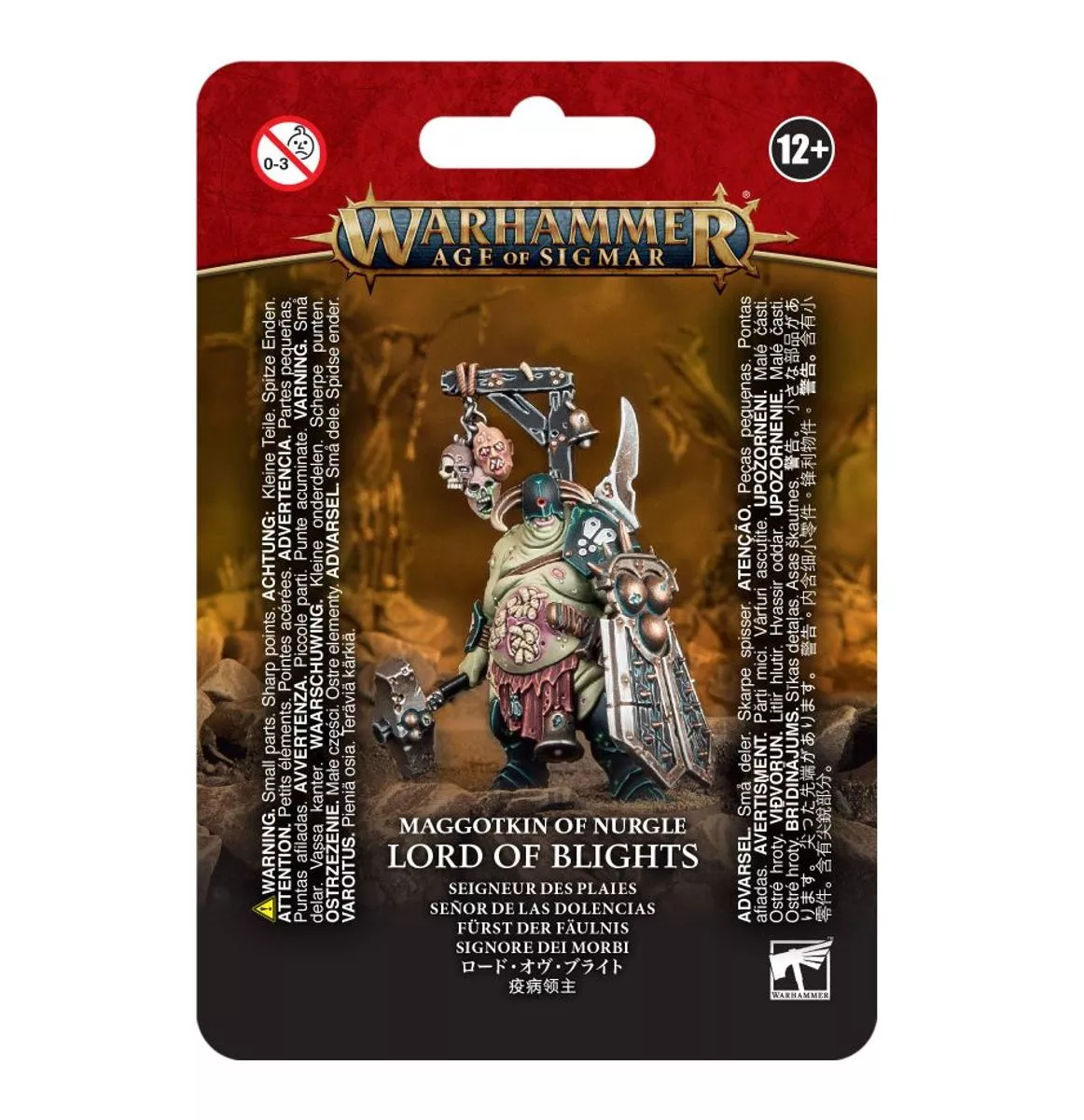 Age Of Sigmar Maggotkin of Nurgle : Lord Of Blights