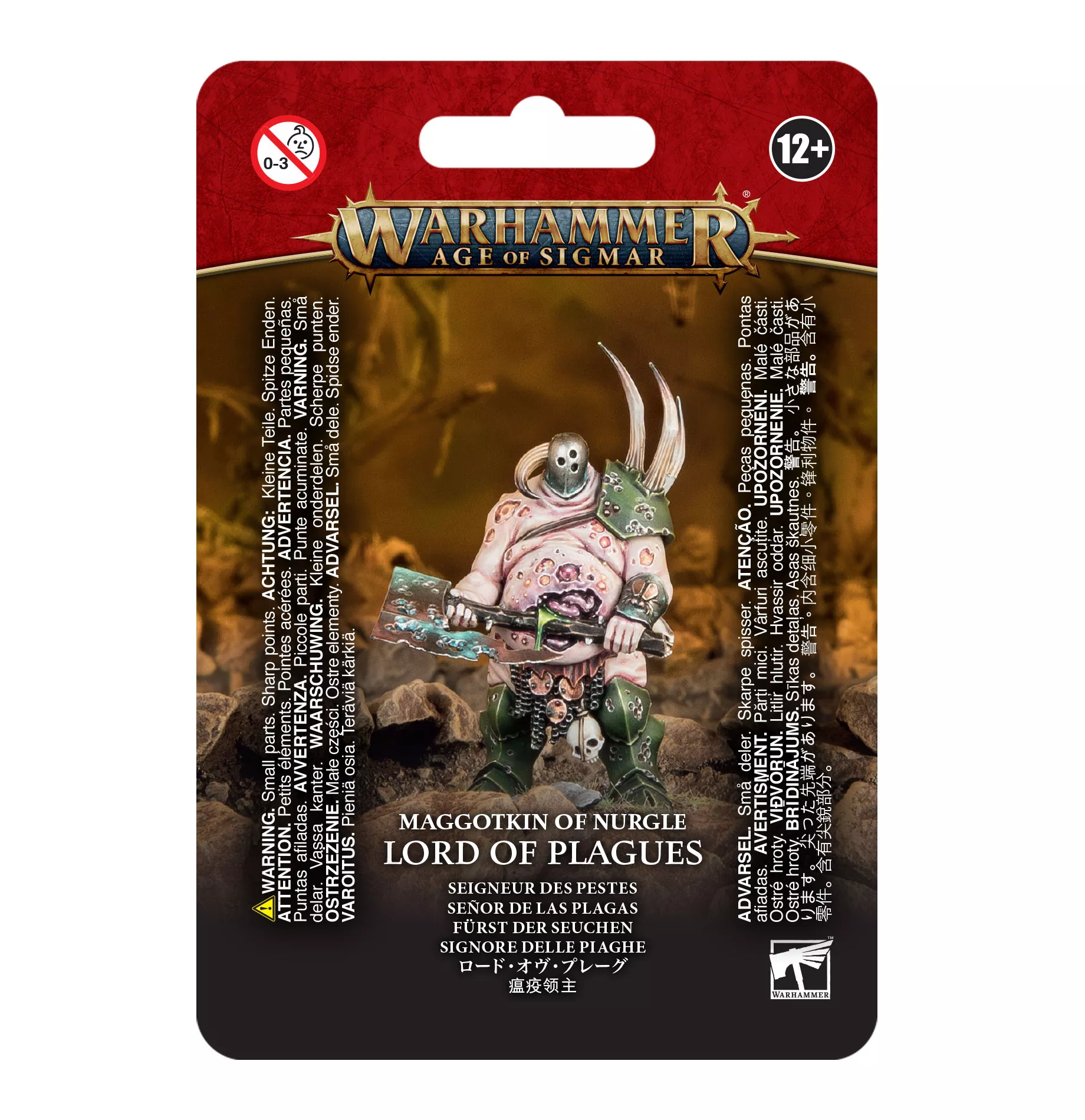 Age Of Sigmar Maggotkin of Nurgle : Lord of Plagues