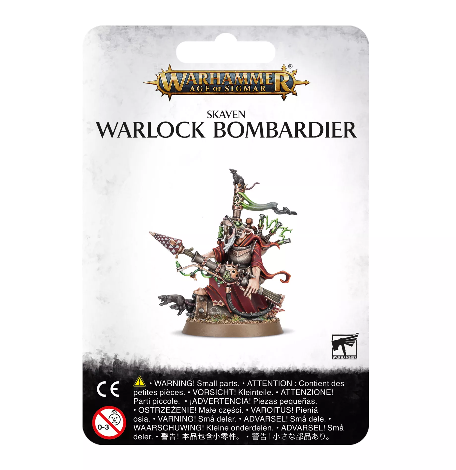 Age Of Sigmar Skavens : Warlock Bombardier