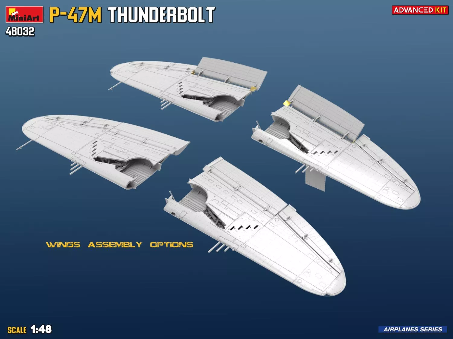 MiniArt 48032 1:48 P-47M Thunderbolt Advanced Kit