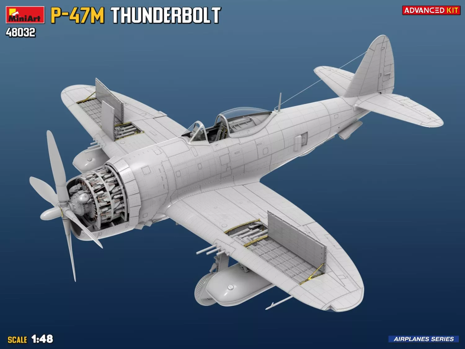MiniArt 48032 1:48 P-47M Thunderbolt Advanced Kit
