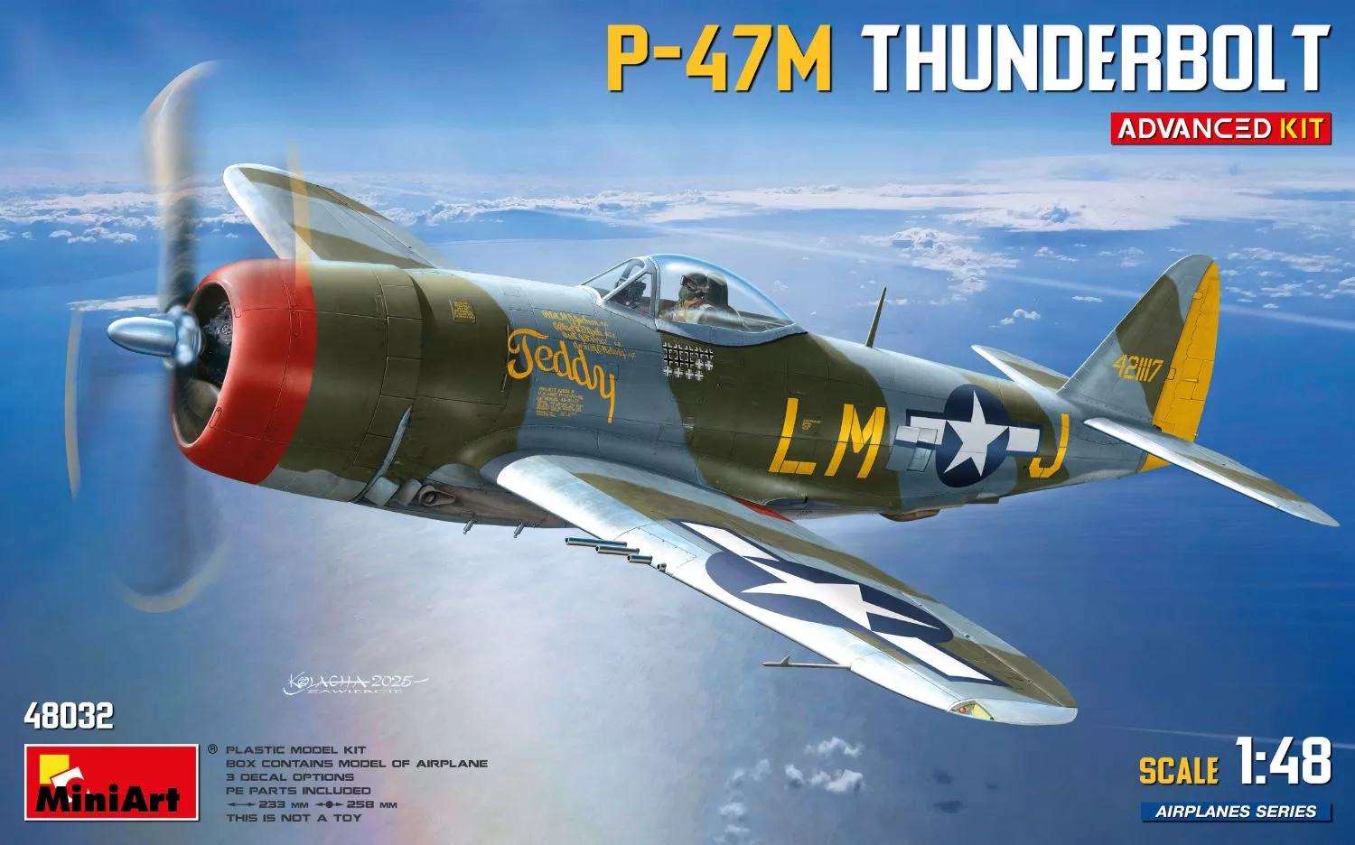 MiniArt 48032 1:48 P-47M Thunderbolt Advanced Kit
