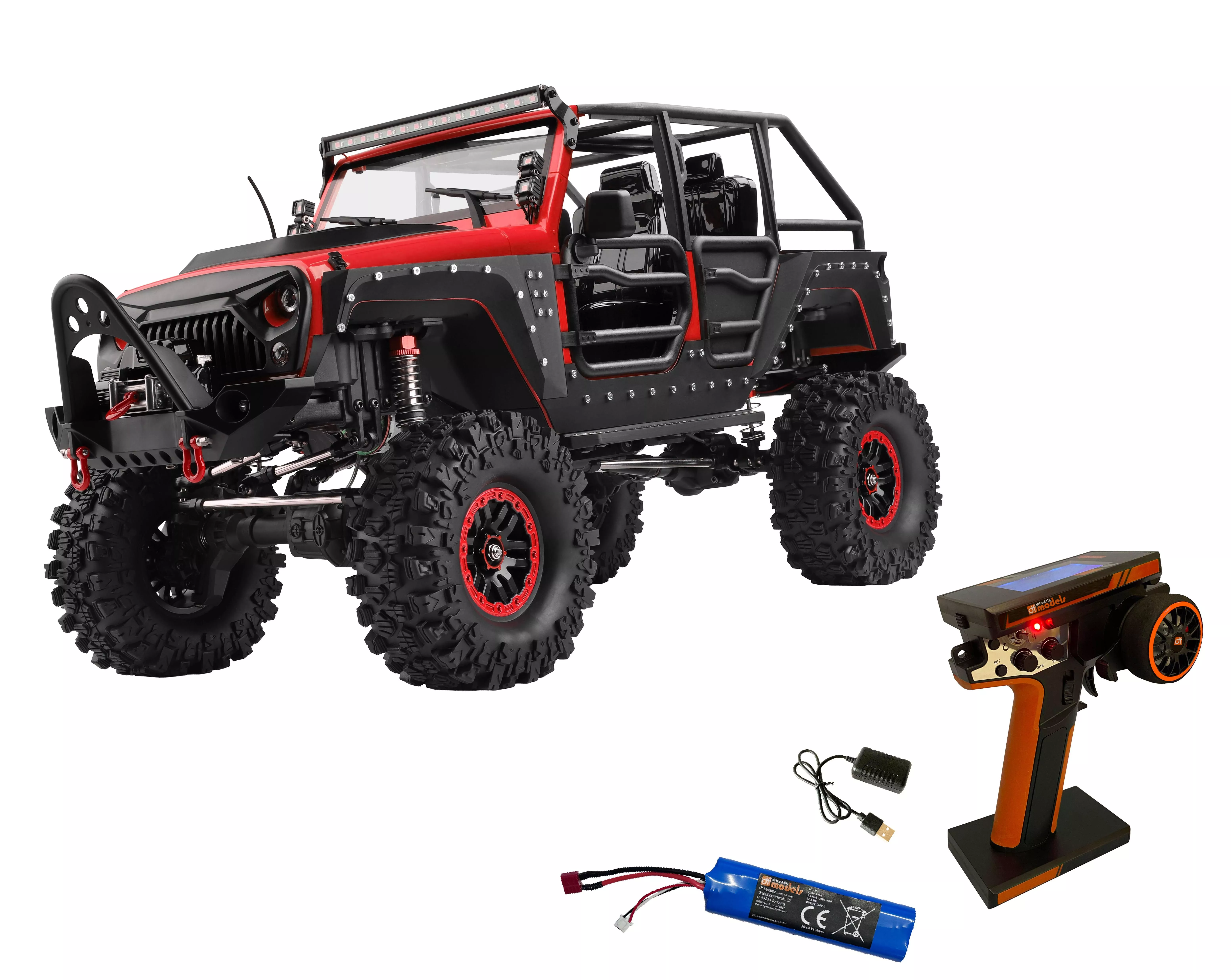 DF Models 3225 1/10 DF-4S BL Crawler RTR Rouge