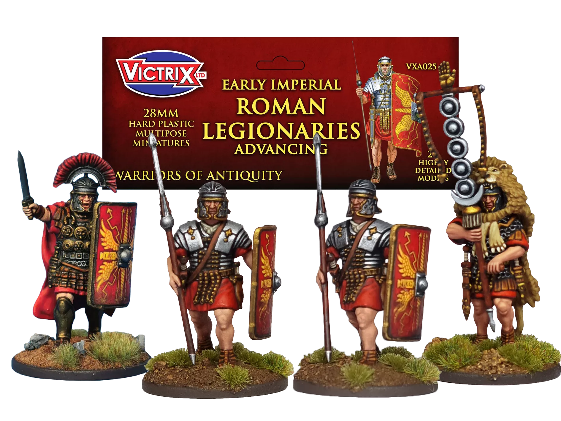 Victrix VXA025 Legionnaires Romains Imperiaux Avancant (Early)