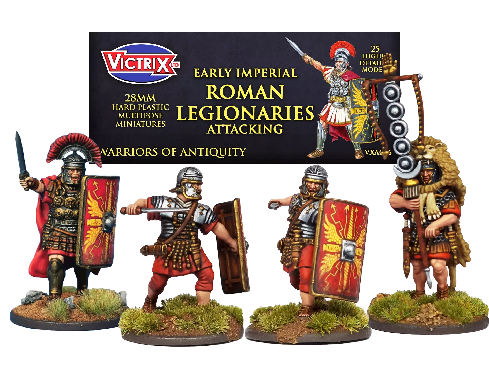 Victrix VXA026 Legionaires Impériaux Romains à l'Attaque (Early)