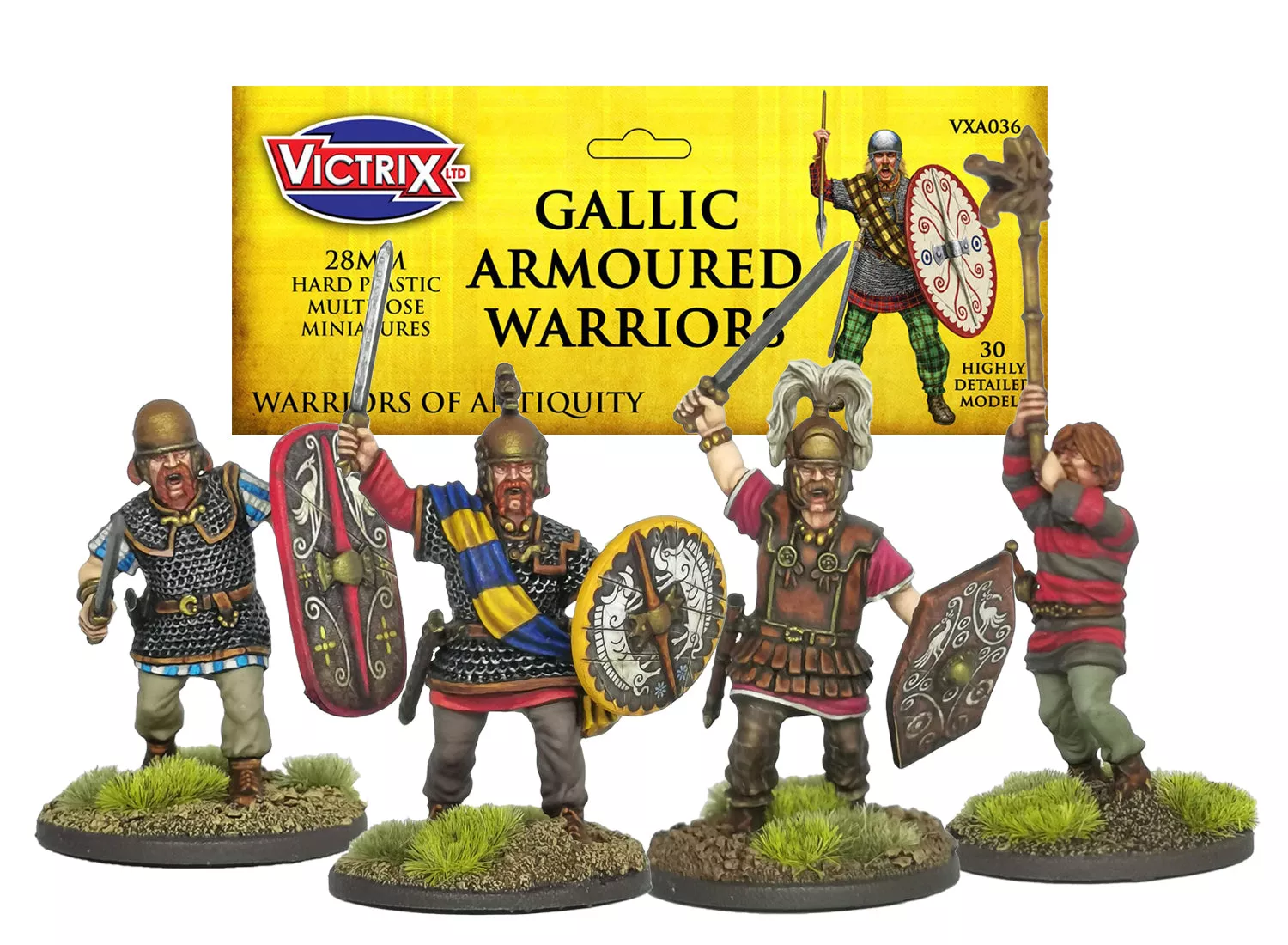 Victrix VXA036 Guerriers Gaulois En Armure