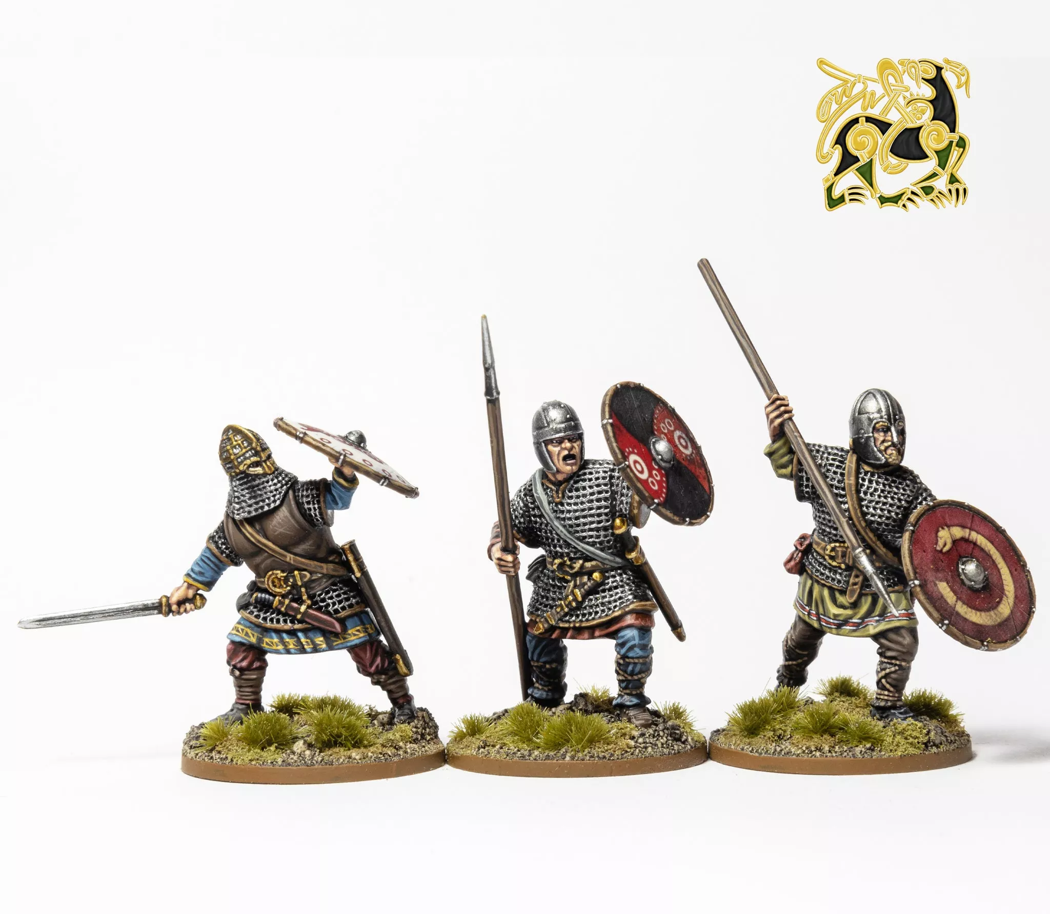 Victrix VXDA017 Guerriers Saxons en armure (Early)