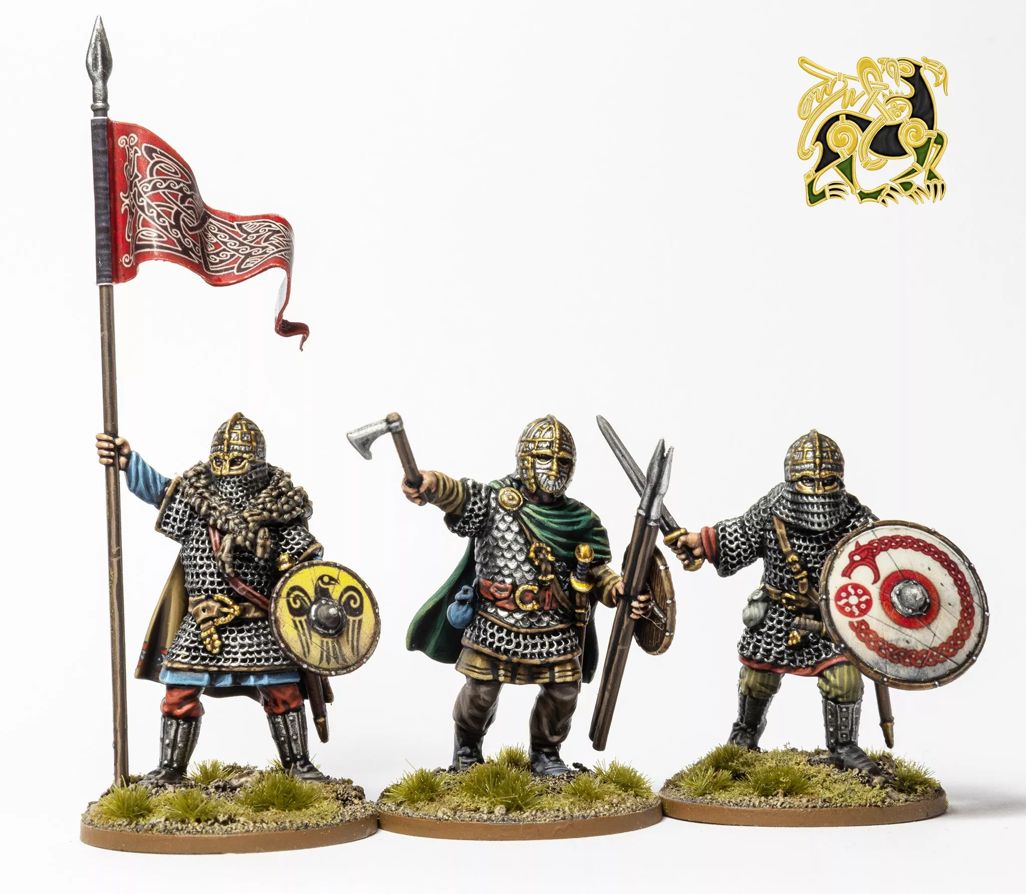 Victrix VXDA017 Guerriers Saxons en armure (Early)