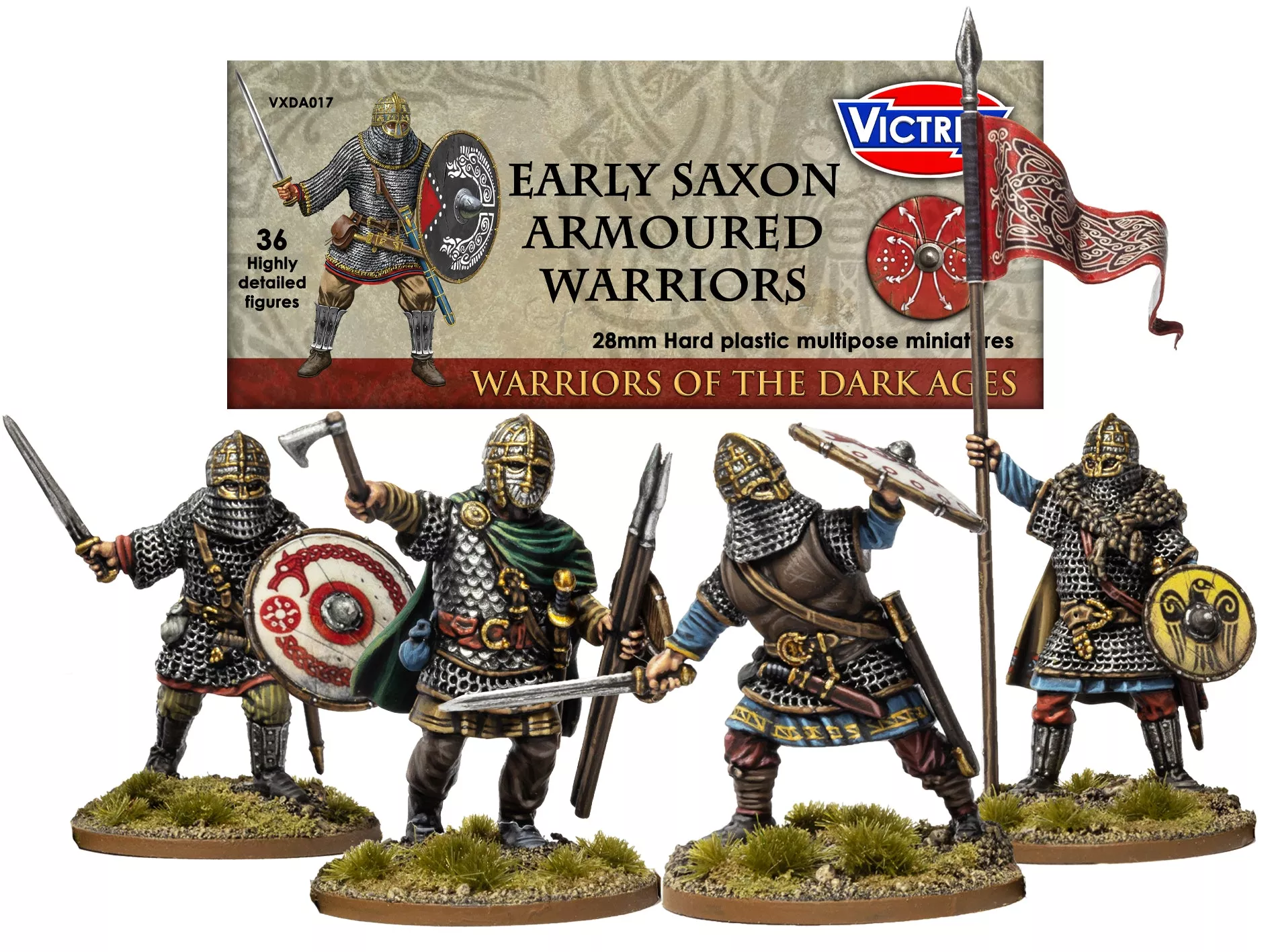 Victrix VXDA017 Guerriers Saxons en armure (Early)