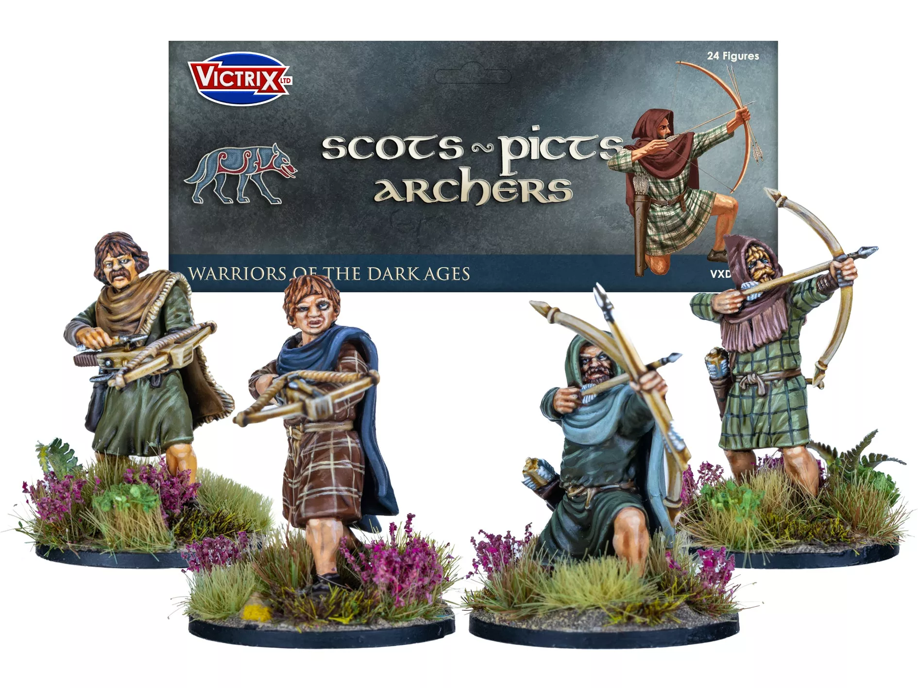 Victrix VXDA020 Archers, Arbalétriers Scots & Picts