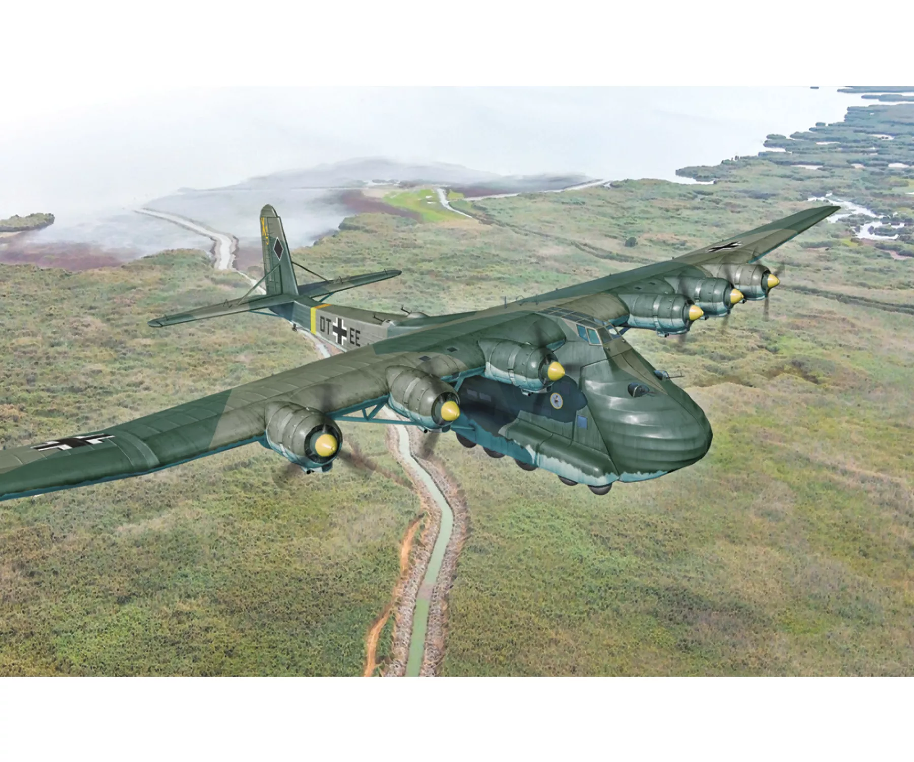Italeri 90104 1:72 Messerschmitt Me 323 Gigant