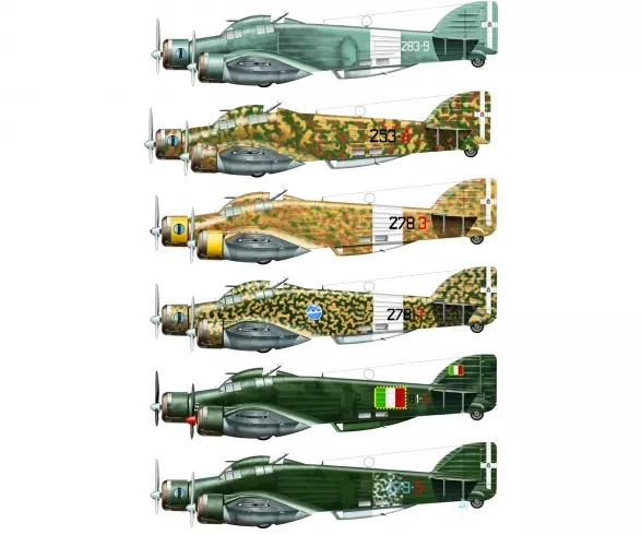 Italeri 1290 1:72 S.79 Sparviero