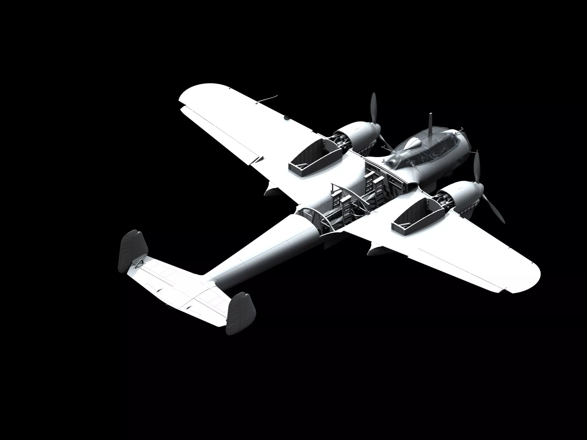 ICM 48241 1/48 Dornier Do 215 B-4