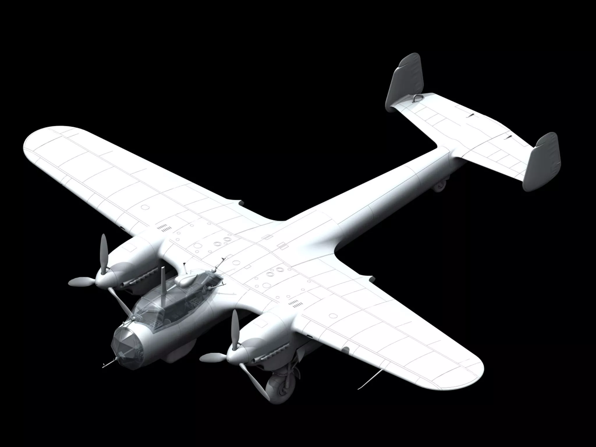 ICM 48241 1/48 Dornier Do 215 B-4