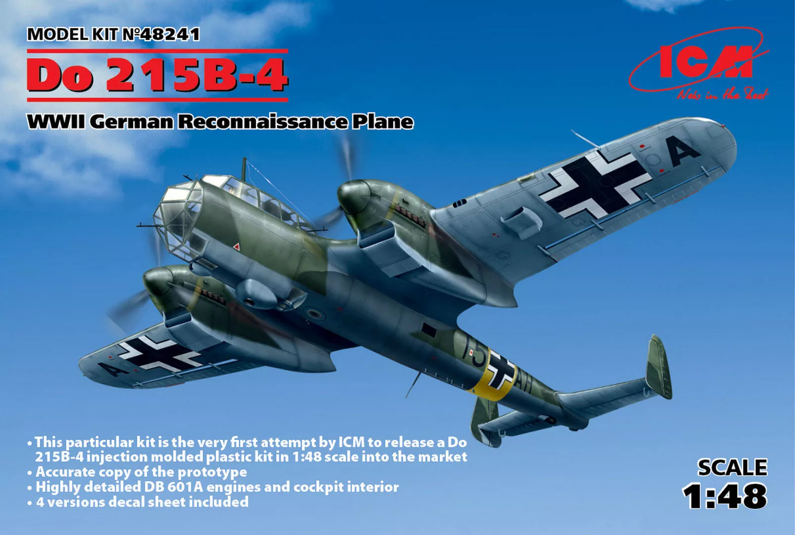 ICM 48241 1/48 Dornier Do 215 B-4