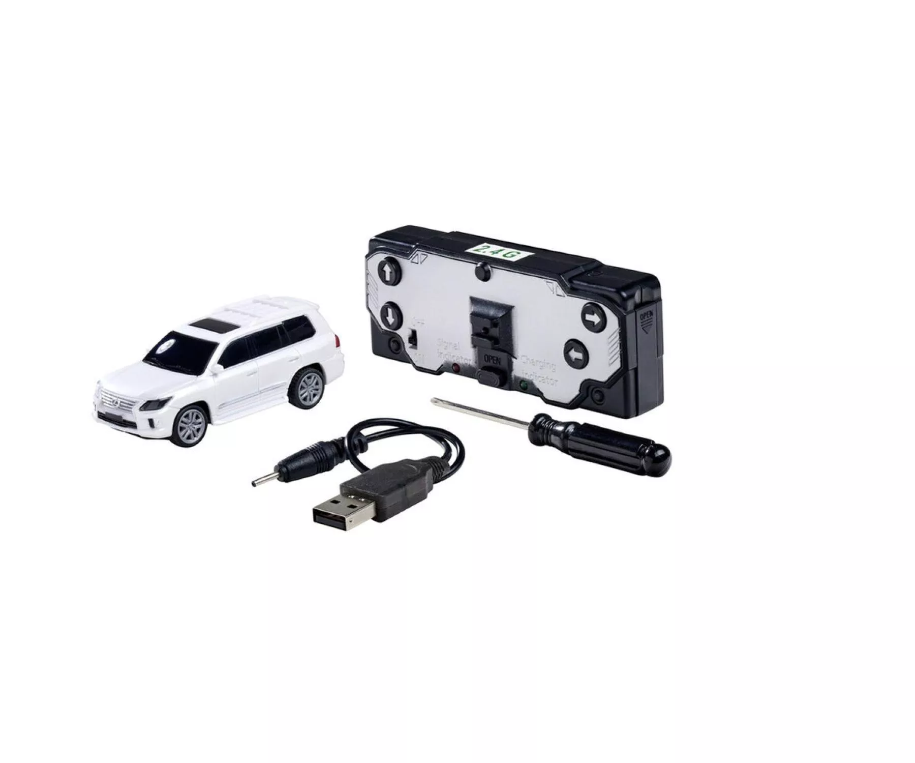 Carson Nano Racer 1:60 Lexus LX570 Blanche RTR