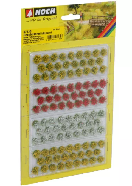 Noch 07135 Touffes d'herbes en fleurs - Assortiment