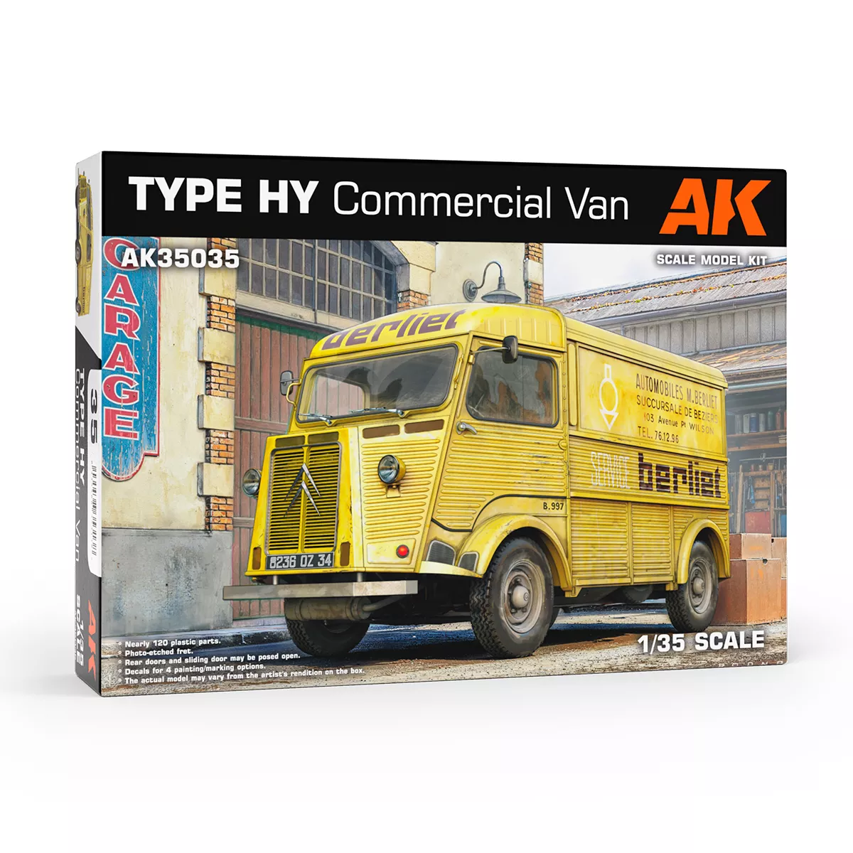 AK Interactive AK35035 1:35 Type HY Commercial Van