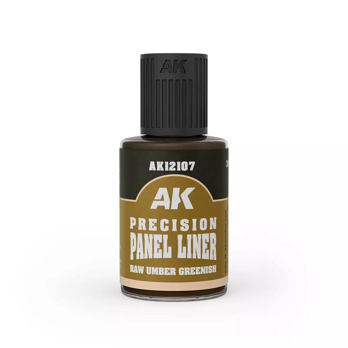 AK Interactive Precision Panel Liner Raw Umber Greenish 30ml