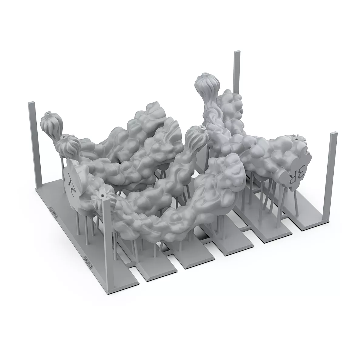 AK Basing Bits Jump-Pack Trail FX (6 pièces)
